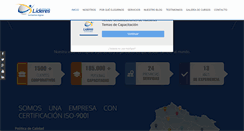 Desktop Screenshot of corporacionlideres.com